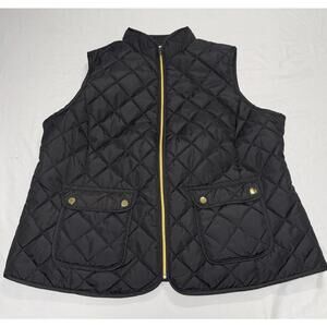 St. John's Bay Women's Quilted Puffer Vest 0X